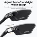 Zrcátko na kolo Rockbros 26210007002 Mirror 1 pcs Right black 3