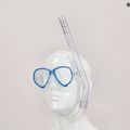 Cressi Perla Jr Baby Snorkel Set Perla Mask + Minigringo Snorkel Clear Blue DM101220 10
