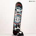 Element Hatched Red Blue barevný klasický skateboard W4CPC4 9