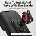 Taška na řídítka na kolo Rockbros 301101770001 WP Bike Phone Bag for 6.7" black 4