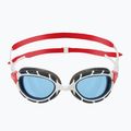 Plavecké brýle Zoggs Predator white/ red/ tint blue 2
