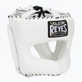 Boxerská přilba Cleto Reyes With Pointed Face Nylon Bar white