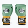 Boxerské rukavice  Cleto Reyes Velcro Sparring metalic green/gold wbc 2
