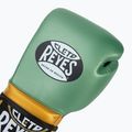 Boxerské rukavice  Cleto Reyes Velcro Sparring metalic green/gold wbc 5