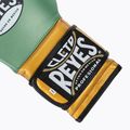 Boxerské rukavice  Cleto Reyes Velcro Sparring metalic green/gold wbc 6