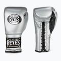 Boxerské rukavice  Cleto Reyes Lace Up Sparring silver