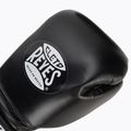 Boxerské rukavice  Cleto Reyes Velcro Sparring black/silver 5