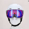 Dámská lyžařská helma Salomon Icon Lt Visor bílá L41199700 9