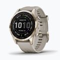 Sportovní hodinky Garmin Fenix 7S Sapphire Solar Hrm Elevate Ox zlaté 010-02539-21