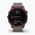 Sportovní hodinky Garmin Fenix 7S Sapphire Solar Hrm Elevate Ox hnědé 010-02539-29 2