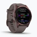Sportovní hodinky Garmin Fenix 7S Sapphire Solar Hrm Elevate Ox hnědé 010-02539-29 3