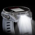 Hodinky Garmin Fenix 8 43 mm Amoled silver/white stone 7