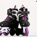 Dětské kolečkové brusle FILA Wizy G black/yellow magenta 9