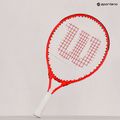 Dětská tenisová raketa Wilson Roger Federer 19 Half Cvr červená WR054010H 8