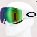 Lyžařské brýle Oakley Flight Deck M green-blue OO7064-23 7