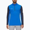 Pánská treková mikina MAMMUT Aenergy ML Half Zip Pull modrá