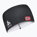 Čelenka ODLO Competition Fan Warm black/Norwegian flag