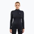 Dámská termoakční mikina ODLO Fundamentals Active Warm Bl Top Turtle Neck black