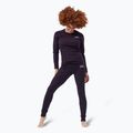 Dámská termoakční mikina ODLO Warm Originals Stripes Bl Top Crew Neck dark saphire 2