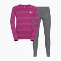 Dětské termoprádlo ODLO Active Warm Eco Long růžová/šedá 159449/10828