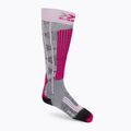 Dámské lyžařské ponožky X-Socks Ski Rider 4.0 šedé XSSSKRW19W