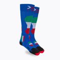 Lyžařské ponožky X-Socks Ski Patriot 4.0 Italy modré XSSS45W19U