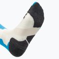 Dámské lyžařské ponožky X-Socks Ski Silk Merino 4.0 white/black/turquoise 3