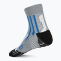 Pánské běžecké ponožky X-Socks Run Speed Two 4.0 pearl grey/invent blue 2