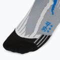 Pánské běžecké ponožky X-Socks Run Speed Two 4.0 pearl grey/invent blue 3