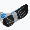 Pánské běžecké ponožky X-Socks Run Speed Two 4.0 pearl grey/invent blue 4