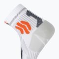 Pánské běžecké ponožky X-Socks Marathon Energy 4.0 arctic white/trick orange 5