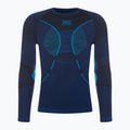 Pánská termoakční mikina X-Bionic Merino dark ocean/sky blue 2