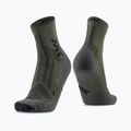 Ponožky X-Socks Hike Discover Ankle dark sage/black