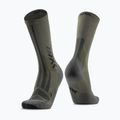 Ponožky X-Socks Hike Discover Crew green/black