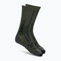 Ponožky X-Socks Hike Discover Crew green/black
