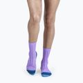 Dámské běžecké ponožky X-Socks Trailrun Discover Crew orchid/sunset blue 3