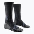 Cyklistické ponožky X-Socks Bike Expert Merino Crew black/charcoal 4