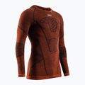 Pánské termo tričko longsleeve X-Bionic Symbio Merino Shirt clay