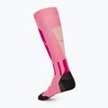Lyžařské ponožky X-Socks Ski Perform Otc light pink/light sand 2