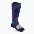 Dámské lyžařské ponožky X-Socks Ski Perform Otc deep purple/light sand