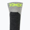 Dětské lyžařské ponožky X-Socks Ski Discover Otc rhino grey/canary 4