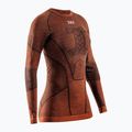 Dámské termo tričko longsleeve X-Bionic Symbio Merino Shirt clay