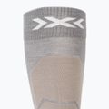 Lyžařské ponožky X-Socks Ski Perform Merino Otc seal grey/light sand 3