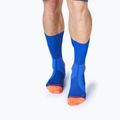 Ponožky X-Socks Run Perform Warm Crew twyce blue/orange  2