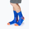 Ponožky X-Socks Run Perform Warm Crew twyce blue/orange  4