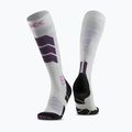 lyžařské ponožky X-Socks Ski Expert Silk Merino Otc white/lavender