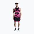 Běžecké tričko X-Bionic Corefusion Run Tank wolfpack/black/neo pink 6