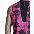 Běžecké tričko X-Bionic Corefusion Run Tank wolfpack/black/neo pink 9