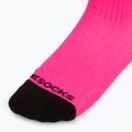 Ponožky X-Socks Run Discover Crew fluo pink/black 3