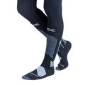 Dětské lyžařské ponožky X-Socks Ski Discover Otc x black/light grey 2
